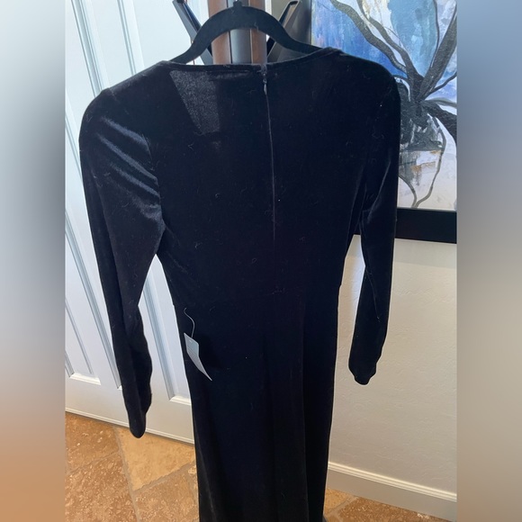 Floor length velvet dress NWT - Picture 3 of 3